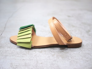 Rainbow Sandal Bright Green